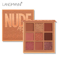 Paleta de Sombras Langmanni 9 Cores